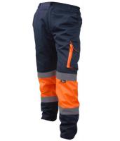 Pantaloni de protectie imbracaminte de protectie si de lucru (Pantaloni), marime: XL, culoare: portocaliu
