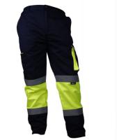 Pantaloni de protectie imbracaminte de protectie si de lucru (Pantaloni), marime: XXL, culoare: galben