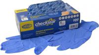 Manusi Protective gloves, gloves, nitrile, size: 10/XL, 100 pcs, colour: blue, how to use: disposable