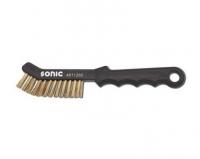 Wire brush Wire brush 1 pcs, shape: rectangular, handle: plastic, for surface cleaning, directly on rust