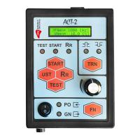 Tester sisteme de aer conditionat DTE Tester zaworów klimatyzacji ACT-2. Tester ACT-2 służy do sprawdzania poprawności działania kompresorów klimatyzacji ze sprzęgłem elektromagnetycznym oraz z napędem bezsprzęgłowym.