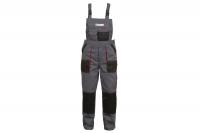 Pantaloni de protectie imbracaminte de protectie si de lucru (combinezoane), salopeta, marime: XL, culoare: gri