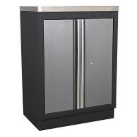 Dulap scule - fix Workshop case Black, height 910 mm, width 680 mm, depth 460 mm, number of cabinets: 2