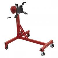 Suport motor Engine stand, lifting capacity: 450kg, minimum lifting height 920 mm, maximum lifting height: 930 mm, mobile, colour: red, folding