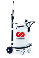 Recuperatoare de ulei prin absorbtie SAMOA , Capacitate rezervor: 70l, golire scaune, set de tuburi de aspiratie