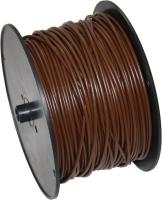 Cabluri si conductori electrici Kabel elektryczny (przewód) FLY (dawny FLK) izolacja z tworzywa sztucznego PCW na szpulach do odwijania, 1,5 mm2 brązowy 100 m
