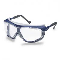 Ochelari de protectie Protective glasses with temples uvex skyguard NT, UV 400, lens colour: transparent, stadards: EN 166; EN 170, colour: Blue/Grey