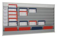 Panouri gestionare activitate service Planning board, no of columns: 5, number of rows: 6, board type: 5S; Kanban, maintenance, 900mm x1580mm