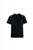 Tricou imbracaminte de protectie si de lucru (Tricouri) TRENTON, marime: M, gramaj: 80g/m2, culoare: negru