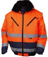 Jachete - Altele imbracaminte de protectie si de lucru (JACHETĂ), scurt, marime: L, material: fibra de poliester, culoare: portocaliu