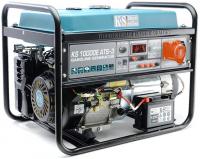 Generator de curent electric cu motor pe benzina Power generator 230/400V, engine power 18 HP, top power: 8kW, rated current: 34,8A, sockets: 1x12V DC, 1x16A (400V), 1x32A (230V); starting: automatic/electric/manual