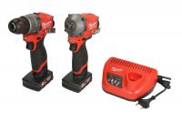 Kit unelte de putere Power tools kit 2 pcs (SET:6 pcs), battery-powered: Air impact wrench; Drill-screwdriver, battery included:, charger included:, number of batteries: 2 pcs